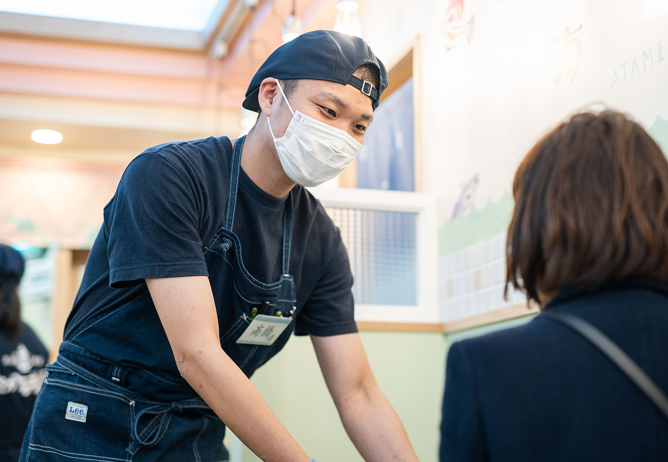 社員さんの声写真